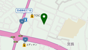カットハウスモアの地図画像