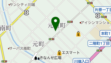 河上理容所の地図画像
