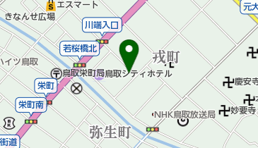 とらや旅館の地図画像