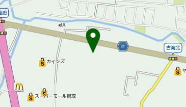 日ノ丸観光トラベル鳥取の地図画像