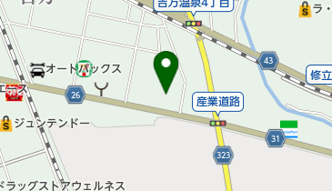 鳥取保護観察所の地図画像