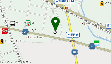 鳥取森林管理署の地図画像