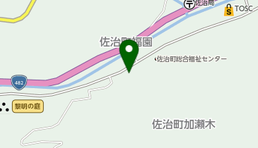 鳥取市役所 佐治地区保健センターの地図画像