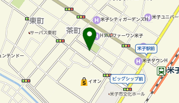 オートクチュールあけみの地図画像