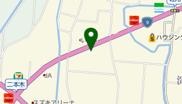 国頭家具店の地図画像