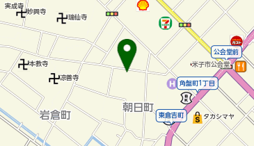 朝日電機の地図画像