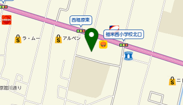 米子市 福米西公民館の地図画像