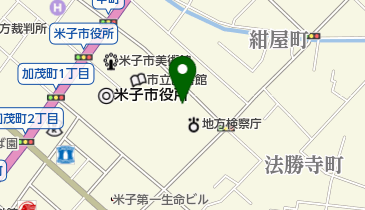 米子市 明道公民館の地図画像