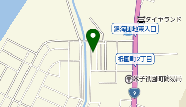 アトリエディオールの地図画像