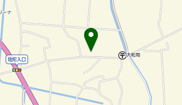 松本美容室の地図画像
