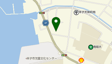 天理教伯耆分教会の地図画像