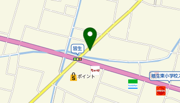 メナード化粧品米子販社の地図画像