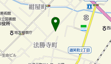 有限会社日野表具店の地図画像