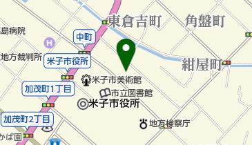 まつだ屋呉服店の地図画像