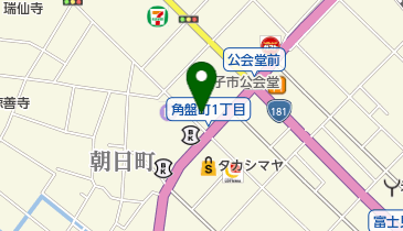 有限会社藤原呉服店の地図画像