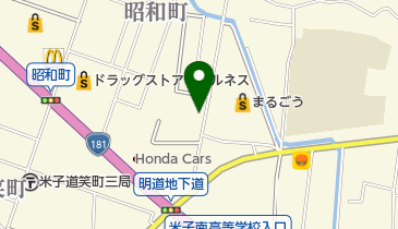 友森自動車整備工場の地図画像