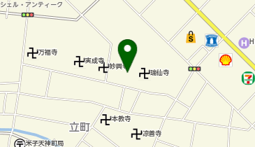 安国寺の地図画像