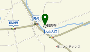 観音寺の地図画像