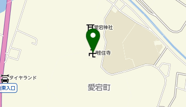 桂住寺の地図画像