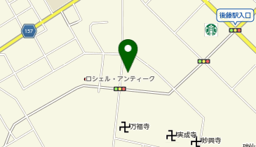 つたや製麺所の地図画像