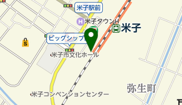 JR西日本米子保険代理店の地図画像