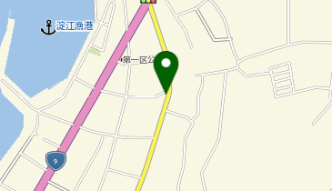 植田理容所の地図画像