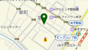 大野理容所の地図画像