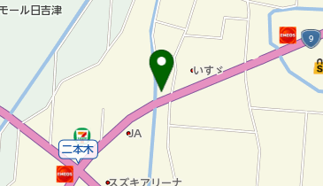 髪きり床屋の地図画像