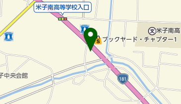 川上理容室の地図画像