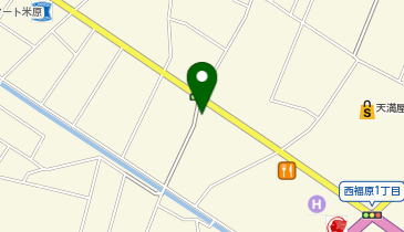 コナミ理容室の地図画像