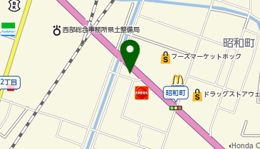 曽田理容室の地図画像