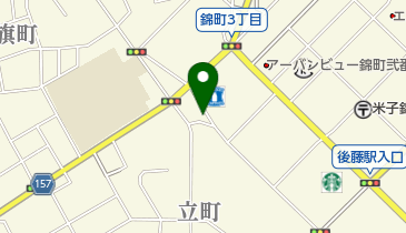 細田理容室の地図画像