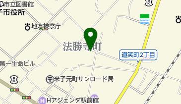 吉岡理容室の地図画像