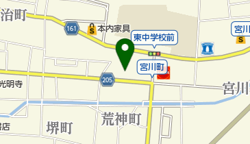 有限会社三谷金物店の地図画像