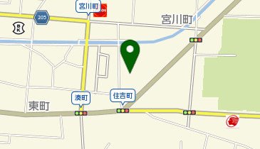 倉吉市 成徳公民館の地図画像