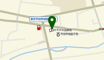 倉吉市 関金公民館の地図画像