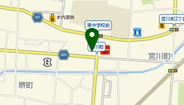トミヤ楽器店ヤマハ音楽教室の地図画像
