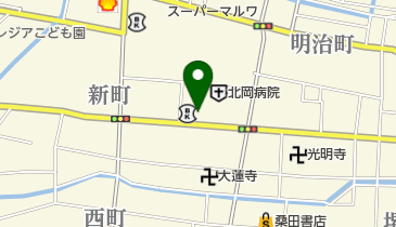 有限会社みなとや陶器店の地図画像