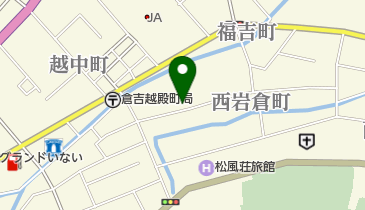 秋月クリーニング店の地図画像