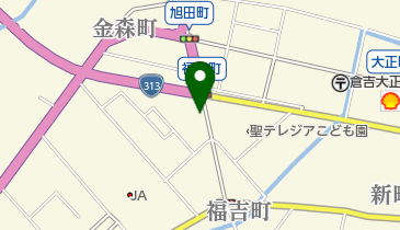 馬田クリーニング店の地図画像