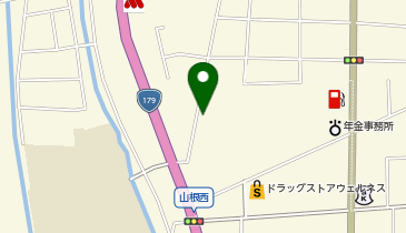 アザレ化粧品谷山の地図画像