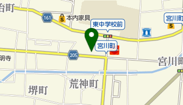 コスメショップみきの地図画像