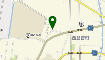 西倉吉バッテリーの地図画像