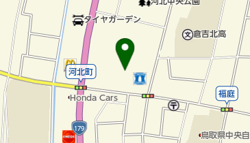 鳥取県立産業人材育成センター倉吉校の地図画像