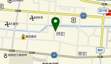 森脇寝具店の地図画像