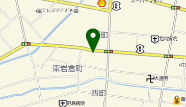 米原寝具店の地図画像