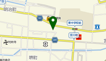 リカ美容室の地図画像