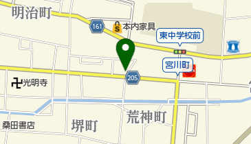 ふかた洋装店の地図画像