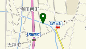 倉吉くらた亭の地図画像