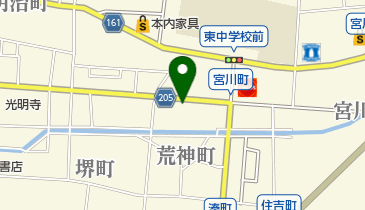 貴宝堂の地図画像